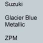 Preview: Suzuki, Glacier Blue Metallic, ZPM.